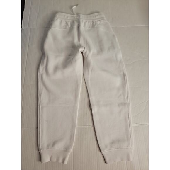 Lululemon Scuba Jogger Cropped Pants Sz 4 High Rise Pockets Athletic White NEW - Picture 8 of 10